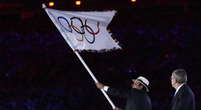 Olympic Flag Bearer 