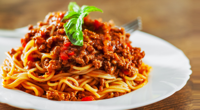 Spaghetti Bolognese Rowing diet 